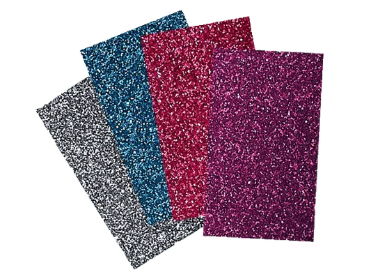 Brother CATG02 Iron-On Transfer Glitter Sheets, Bright Colors