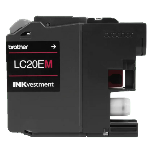 Brother Genuine LC20EM INKvestment Super High-yield Magenta Ink Cartridge