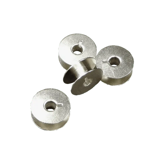 Brother SA159 Metal Embroidery Bobbins for PQ Series (5-Pack)