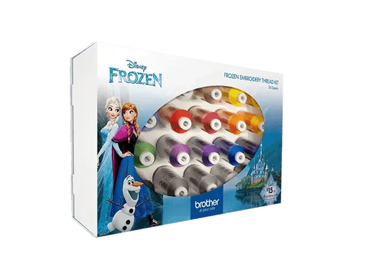 Brother ETPFROZ124 Disney Frozen Embroidery Thread Kit (24 Pieces)
