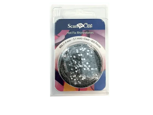 Brother CARS6C Clear Rhinestone Refill Pack, 6SS (1.9 mm - 2.1 mm)