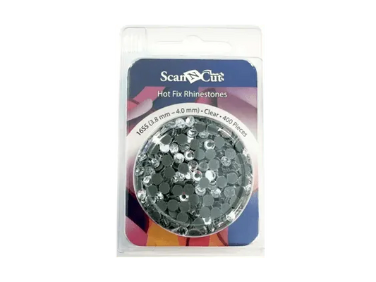 Brother CARS16C Clear Rhinestone Refill Pack, 16SS (3.8 mm - 4.0 mm)