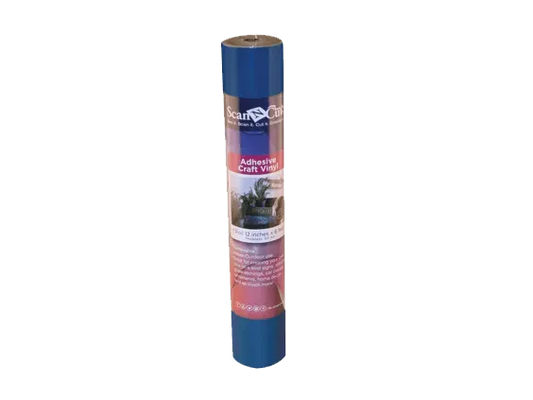 Brother CAVINYLBE Blue Adhesive Craft Vinyl, 6 ft Roll