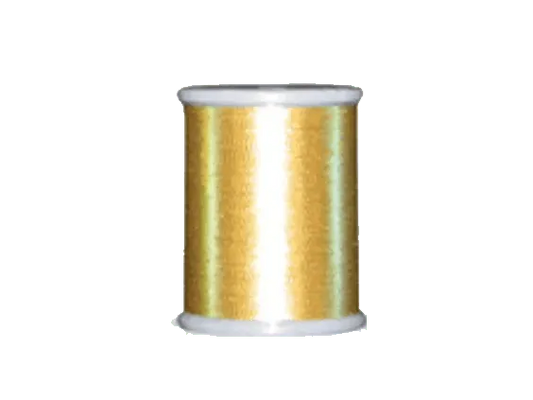 Brother MT998 Dark Gold 300 Meter Polyester Metallic Thread (5 Spools Per Sleeve)