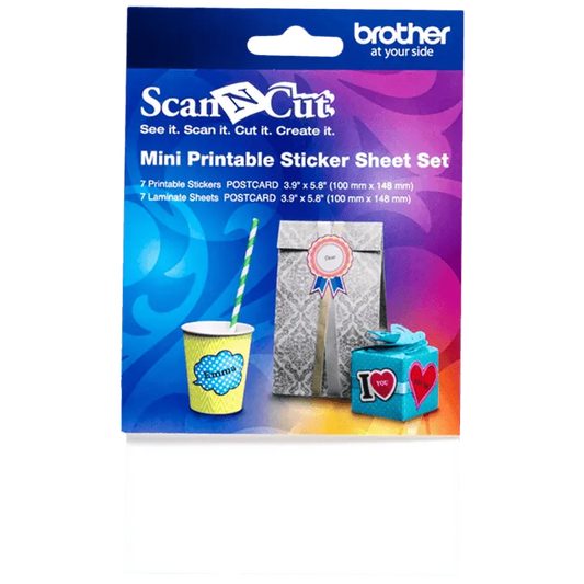 Brother CAPSSMINI1 Mini Printable Sticker Set