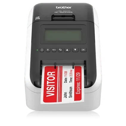 Brother QL-820NWB Ultra-Flexible Label Printer with Multiple Connectivity