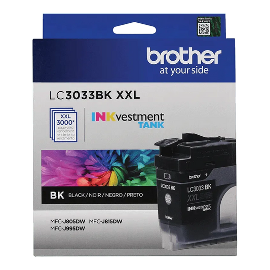 Brother Genuine LC3035C INKvestment Ultra High-yield Cyan Ink Cartridge