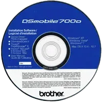 Brother LD6318001 DVD 700D (Windows & Mac) Installation Software