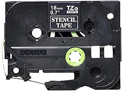 18mm (0.7") Stencil tape for P-Touch 3m (9.8 ft)