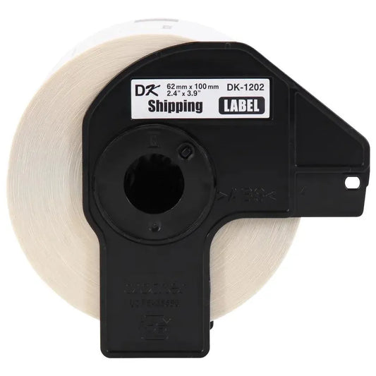 2.4 in x 3.9 in (62 mm x 100 mm) Shipping White Paper Labels (300 Labels)