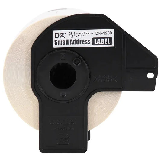 1.1 in x 2.4 in (28.9 mm x 62 mm) Small Address White Paper Labels (800 Labels)