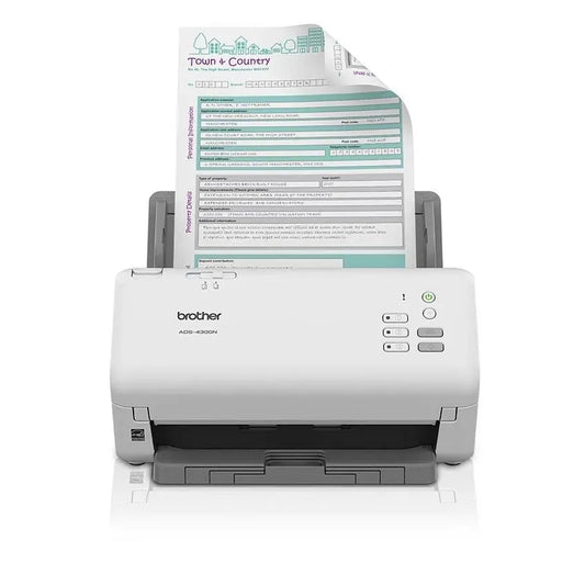 Brother ADS4300N Professional Desktop Scanner with Networking