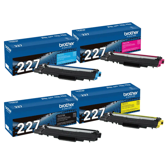 Brother Genuine TN227BUND High-yield TN227 Toner Bundle