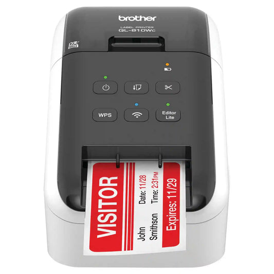 Brother QL-810WC Ultra-fast Label Printer with Wireless