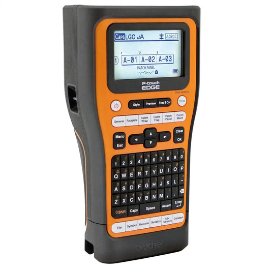 Brother P-touch EDGE PT-E510VP USB-C® Handheld Industrial Label Printer, Up to ~1in Labels