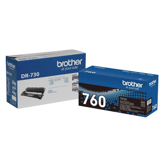 Brother DR730TN760BUND High-Yield TN760 and Drum Unit DR730 Bundle