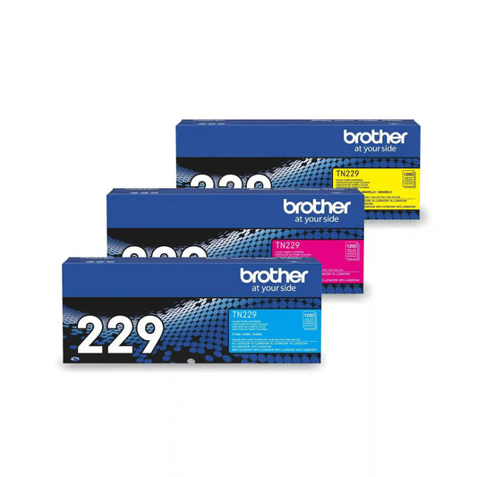 Brother Genuine TN2293PKBUND Standard Yield TN229 3PK Color Toner Bundle