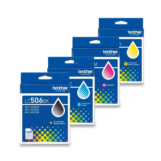 Brother LC506 4-Pack Standard Yield Ink Bundle