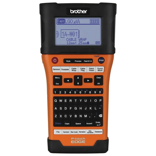 Brother PT-E500 Industrial Label Printer with PC Connectivity