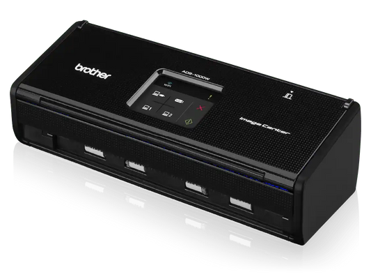 Brother ADS1000W Wireless Duplex Compact Color Desktop Scanner