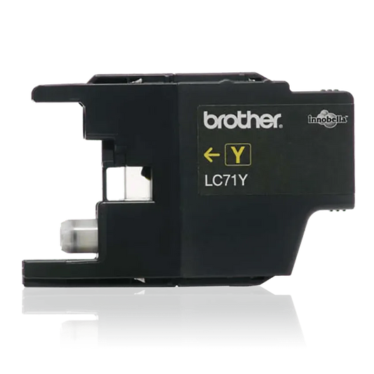 Brother Genuine LC71Y Standard-yield Yellow Ink Cartridge