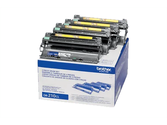 Brother DR210CL Drum Unit Set with Approx. 15,000-Page Yield