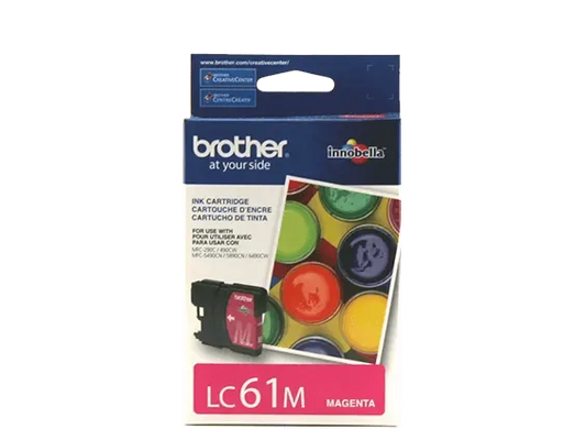 Brother Genuine LC61M Standard-yield Magenta Ink Cartridge