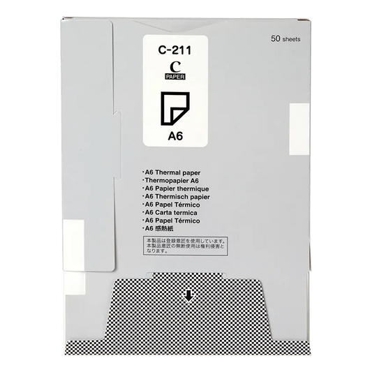 Brother C211S Thermal Paper Cassette A6 Size (4.1" X 5.8")