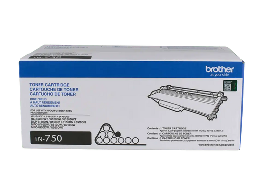 Brother Genuine TN720 Standard-yield Black Toner Cartridge