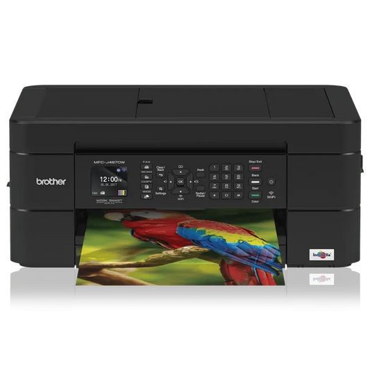 Brother MFC-J497DW Wireless Color Inkjet All-in-One Printer