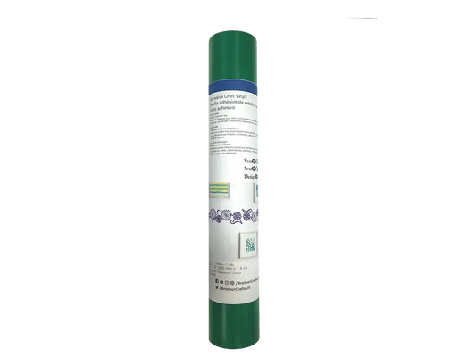 Brother CAVINYLGR Green Adhesive Craft Vinyl Roll