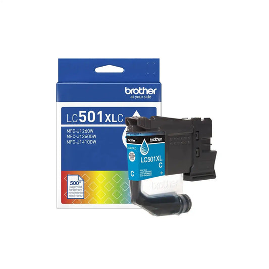 Brother Genuine LC501XLYS High Yield Yellow Ink Cartridge