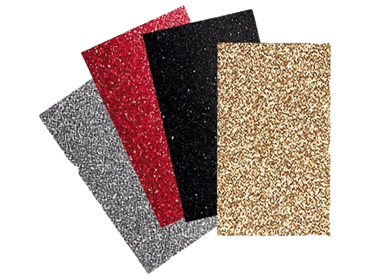 Brother CATG01 Iron-On Transfer Glitter Sheets, Basic Colors