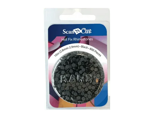 Rhinestone Refill Pack 10SS (2.8 mm - 2.9 mm) – Black
