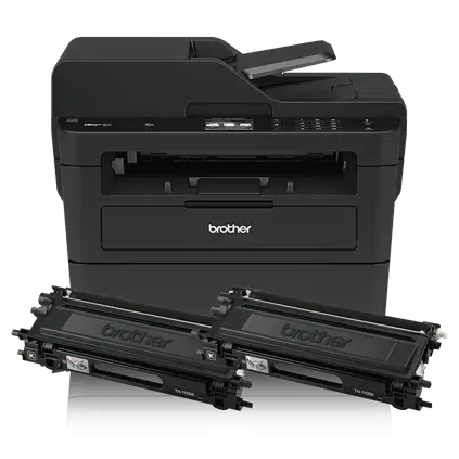 Brother MFC-L2750DWXL Compact Monochrome Laser All-in-One Printer