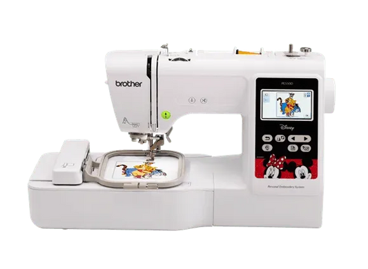 Brother PE550D Embroidery Machine with 4" x 4" Embroidery Area and Disney Design
