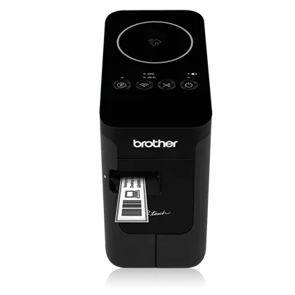 Brother P-touch PT-P750W Compact Industrial Desktop Label Printer with Wi-Fi® and NFC