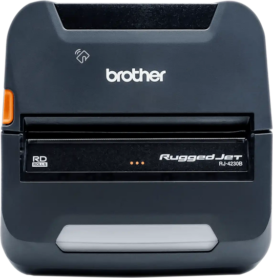 Brother RJ-4250WB-L Wireless 4-Inch Rugged Mobile Printer with Battery