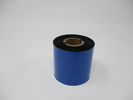 Wax Thermal Transfer Ribbon, Black, 60mm (2.36”) Wide, 1” Core w Notch, 300m/Roll, 24 Rolls/Unit - Requires Core Adapters