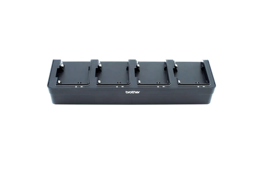 Brother PA-4BC-001 4-Slot Battery Charger for RuggedJet RJ-2035B / RJ-2055WB