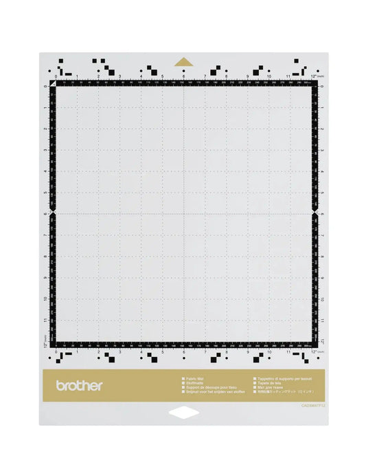 Brother CADXMATF12 ScanNCut DX Fabric Mat, 12" x 12"