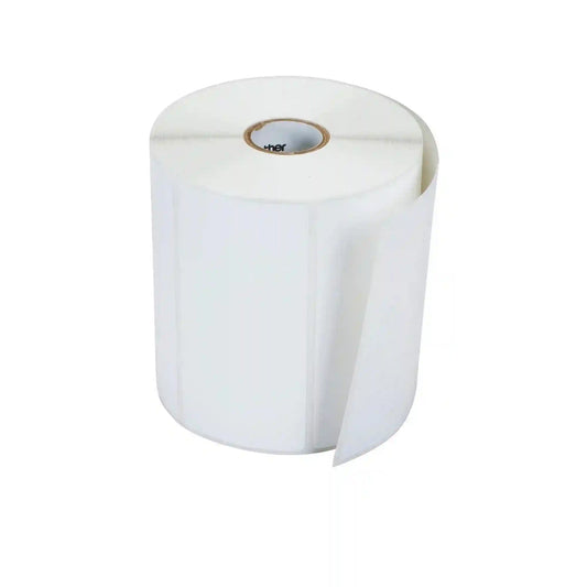 Premium Paper, Direct Thermal, 3" x 2", Label, Gap, Die Cut, White, .75" Core, 2.3" OD, 250 Labels/Roll, 36 Rolls/Case