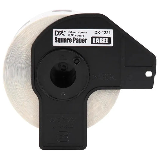 0.9 in square (23 mm square) Square Labels (1,000 White Paper Adhesive Labels)