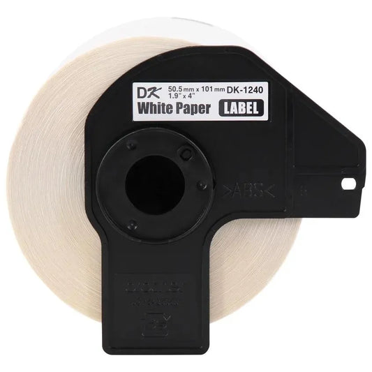 1.9 in x 4 in (50.5 mm x 101 mm) Large Multi-Purpose White Paper Labels (600 Labels)