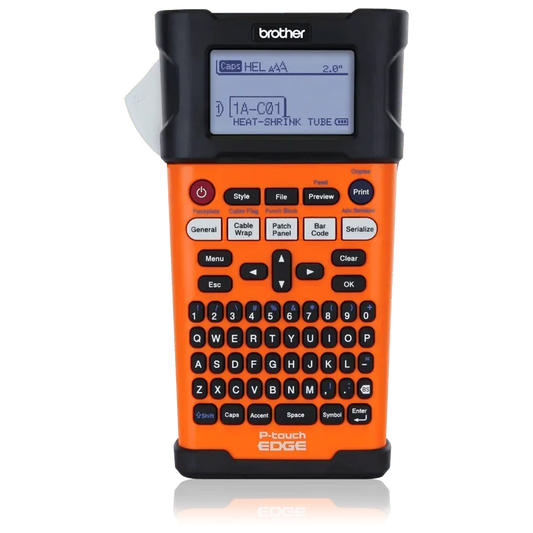 Brother PT-E300 Industrial Handheld Label Printer for 18mm Labels