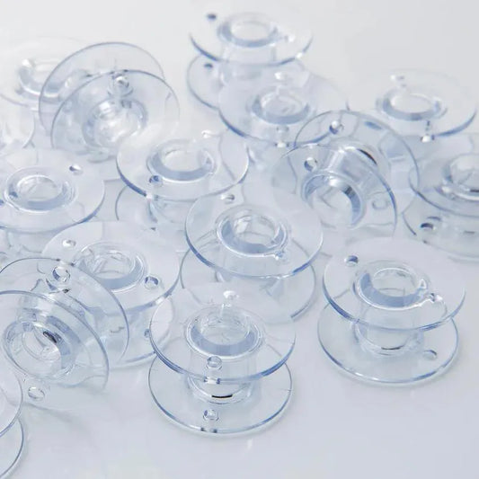 Brother SA156 Clear Plastic Bobbins 10-Pack