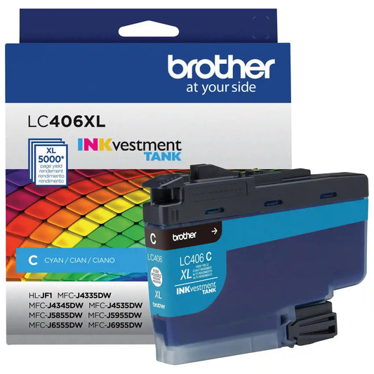 Brother LC406XLMS High-Yield Magenta INKvestment Tank Ink Cartridge