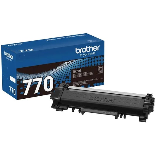 Brother Genuine TN770 Super High-yield Black Toner Cartridge