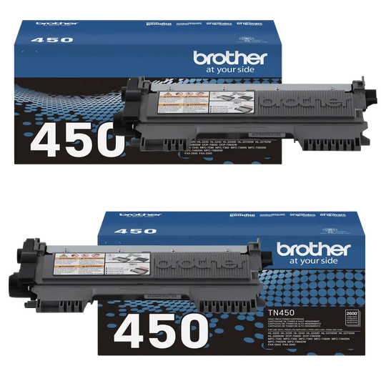 Brother Genuine TN450BUND High-yield TN450 Toner Cartridge Bundle