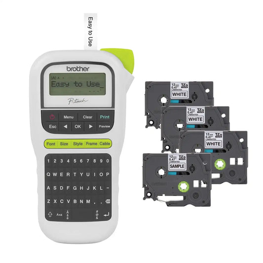 Brother PT-H110 Label Maker Bundle